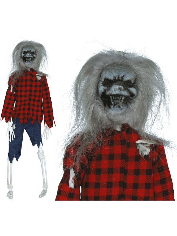 Halloween Skelet Hangende Weerwolf 40cm