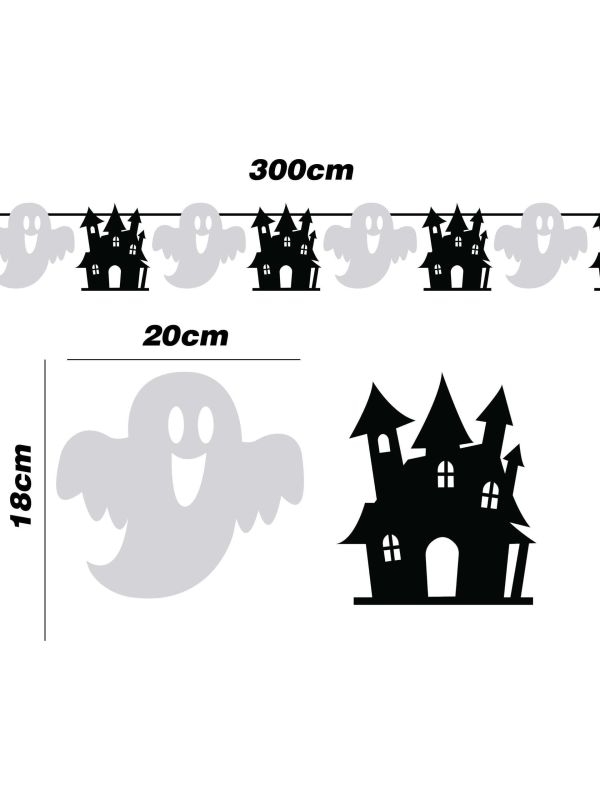 Halloween Spoken en Kastelen Slinger