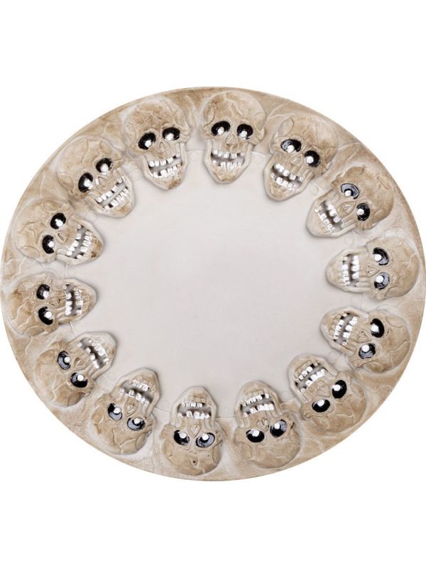 Halloween Thema Party Schedels Dienblad