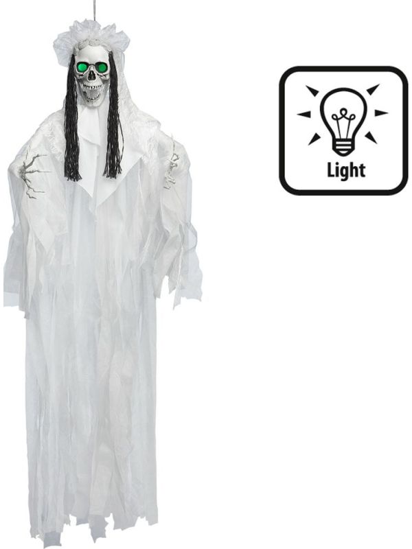 Halloween Verlichte Wraakzuchtige Bruid Hangdecoratie