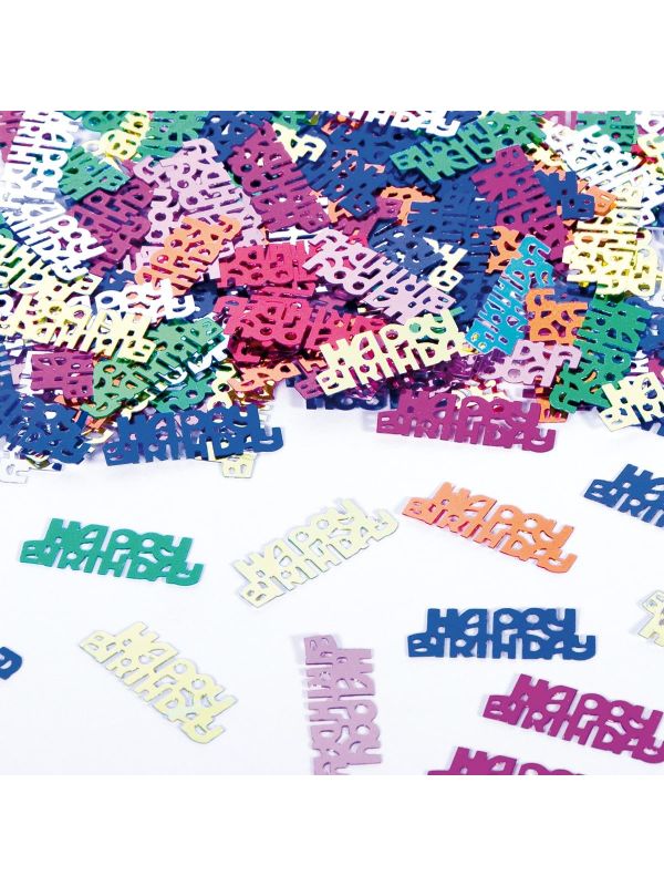 Happy Birthday Tafeldecoratie Sierconfetti Verjaardag