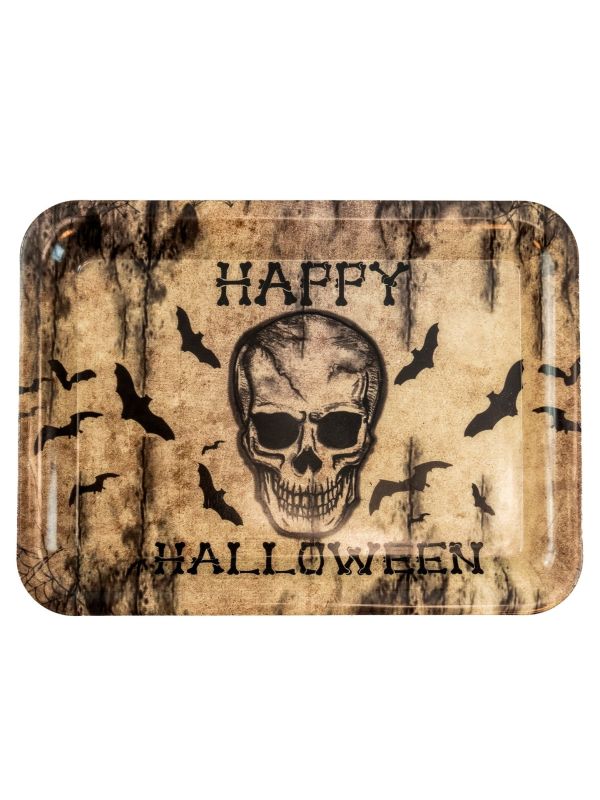 Happy Halloween Schedel Dienblad