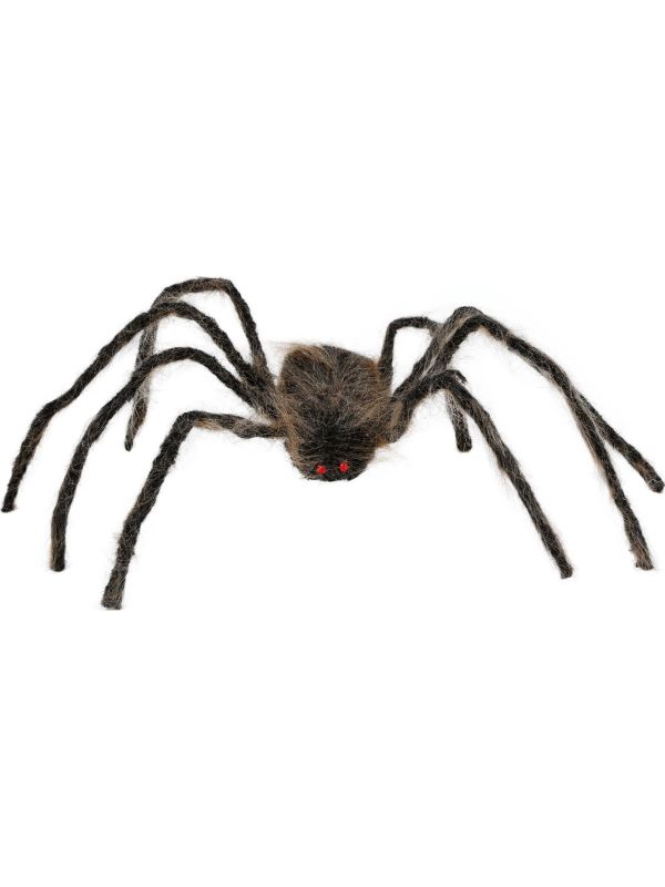 Harige Bruine Spin Halloween 75cm