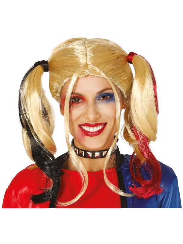 Harley Quinn Blonde Pruik