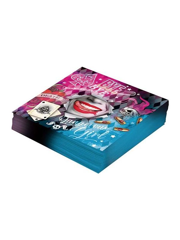 Harley Quinn Danger Servetten