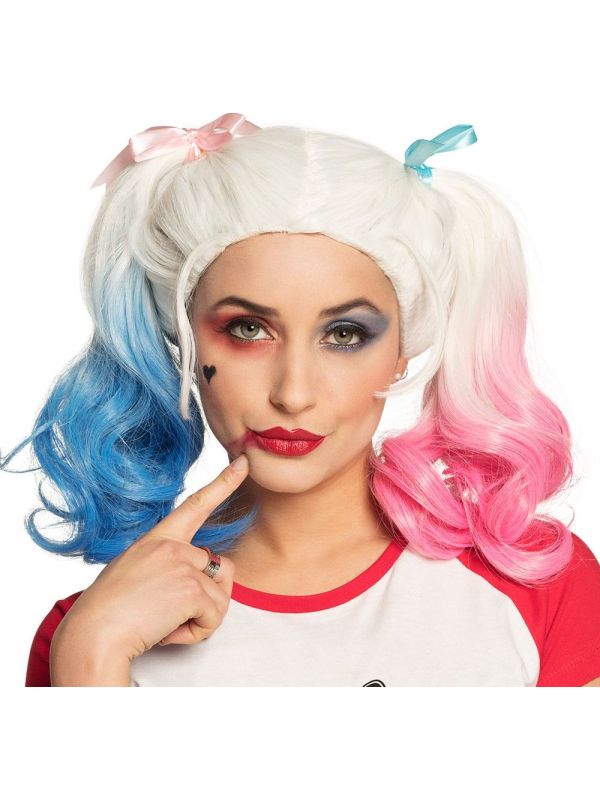 Harley Quinn Pruik met Strikjes