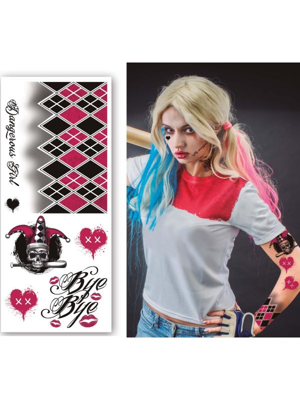 Harley Quinn Tattoos Danger