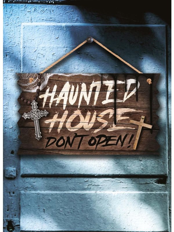 Haunted House Wandbord