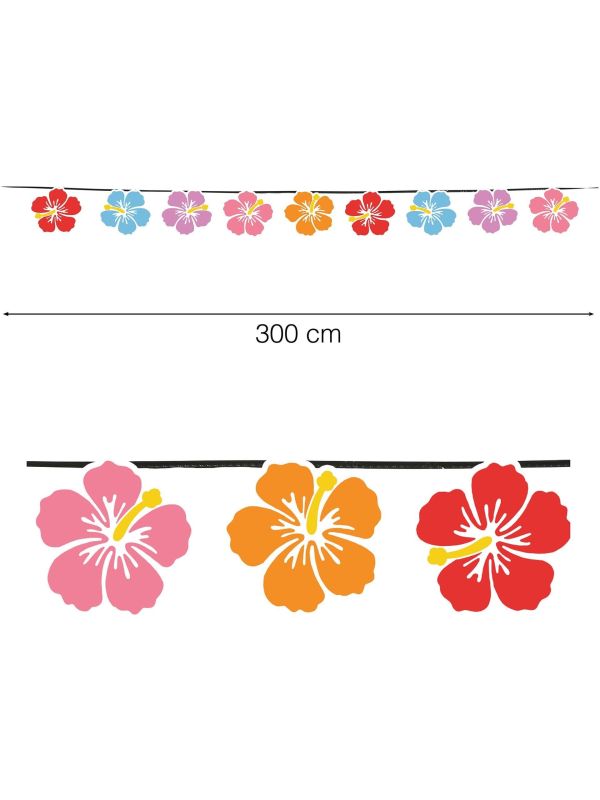 Hawaii Bloemen Figuurslinger 3 Meter