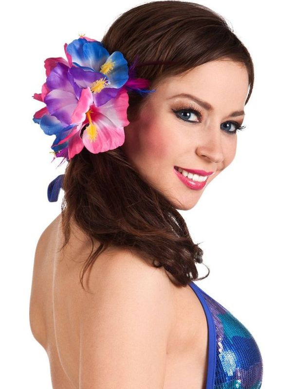 Hawaii Deluxe Bloemen Haarclip