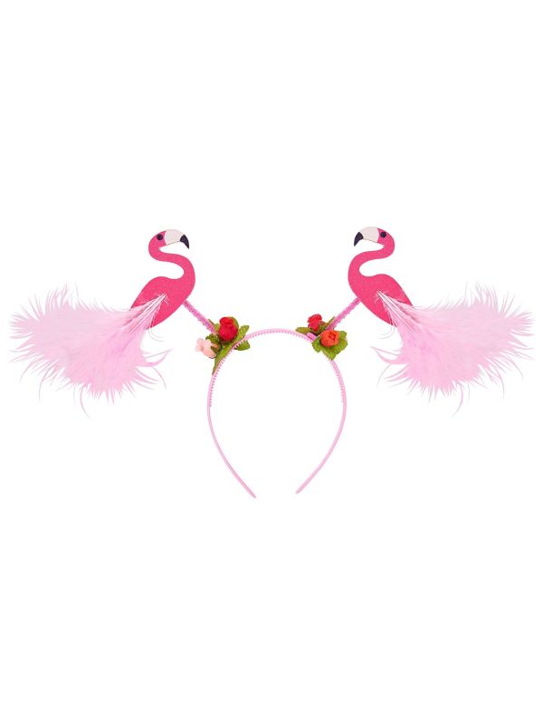 Hawaii Glitter Flamingo Haarband