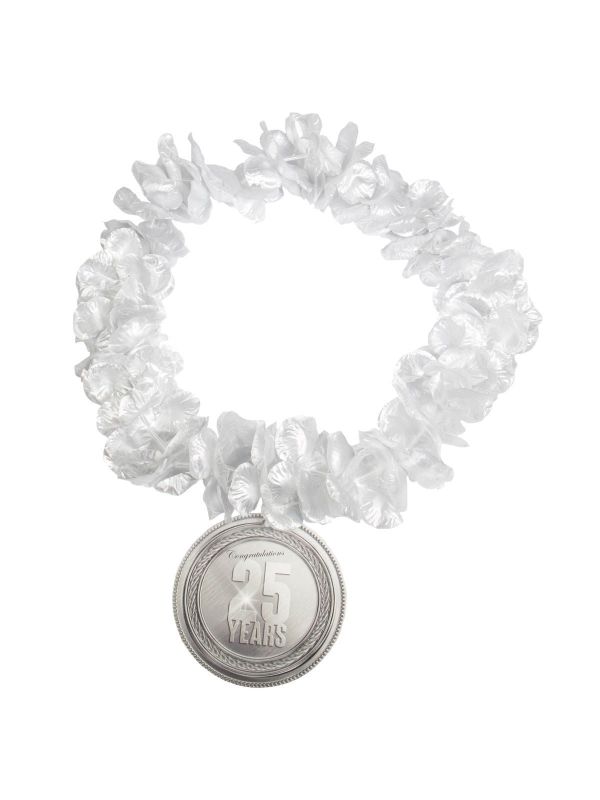 Hawaii Krans Zilver 25 Jaar Jubileum