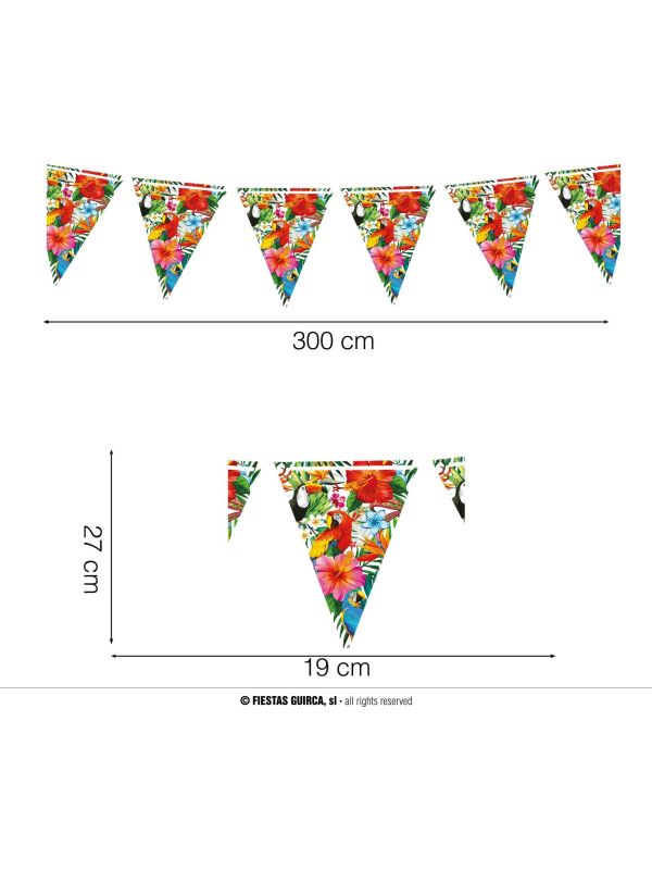 Hawaii Paradijs Vlaggenlijn