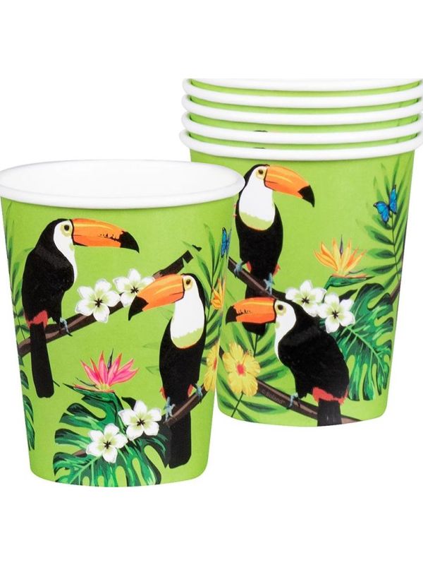 Hawaii Toekan Party Bekers