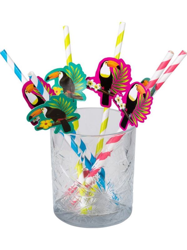 Hawaii Toekan Party Rietjes