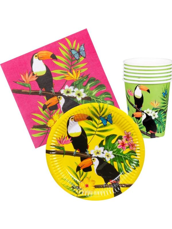 Hawaii Toekan Party Tafelset