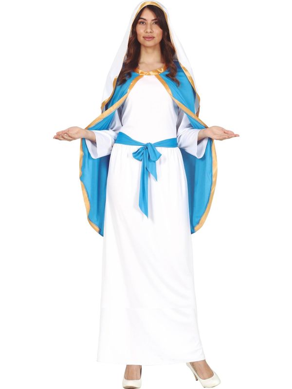 Heilige Maagd Maria Kerststal Kostuum Dames
