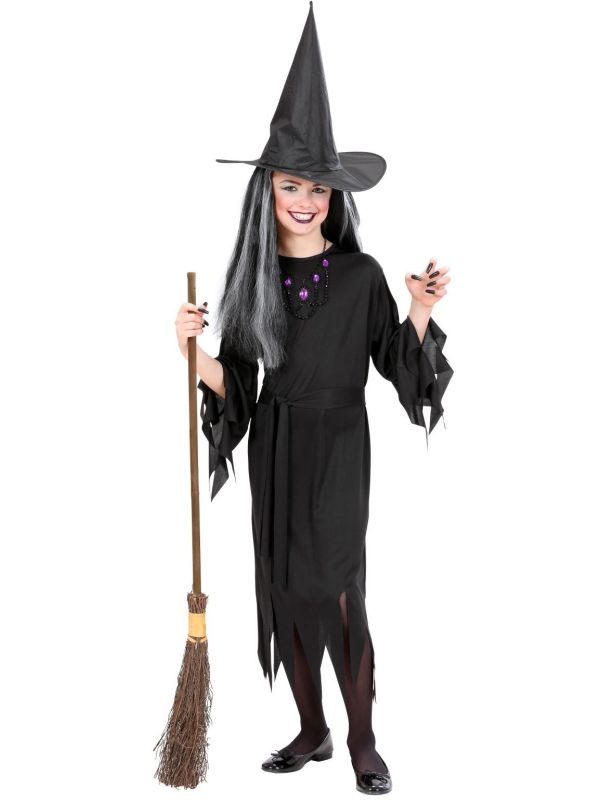 Heks Meisjes Kostuum