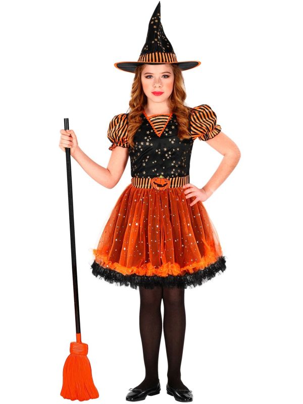 Heks verkleed jurk