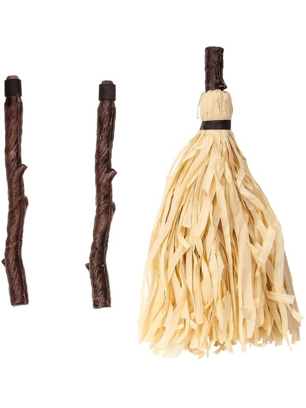 Heksen Bezemsteel 125cm