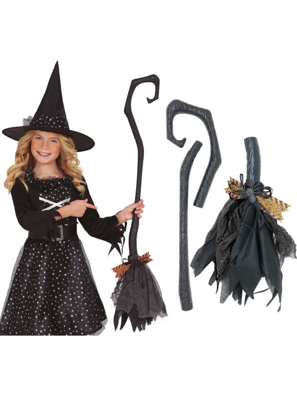Heksenbezem Halloween Kinderen