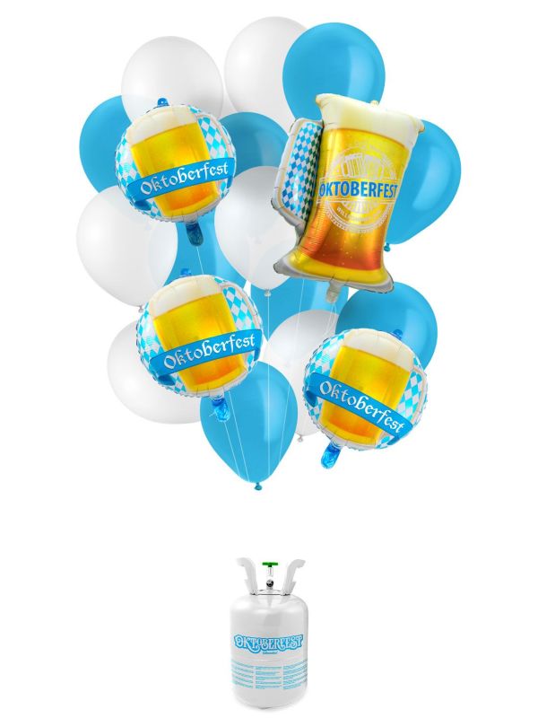 Heliumtank met Oktoberfest Ballonnen