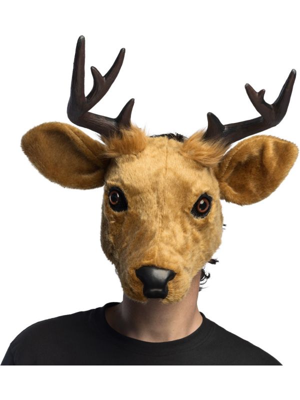 Hertenmasker Bruin