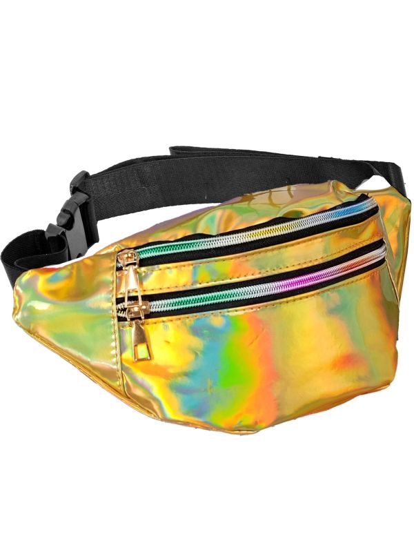 Heuptas Holografisch Goud Dames Heren