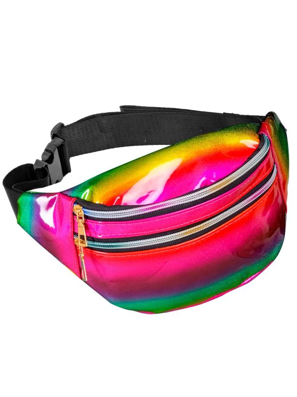 Heuptas Holografisch Regenboog Dames Heren