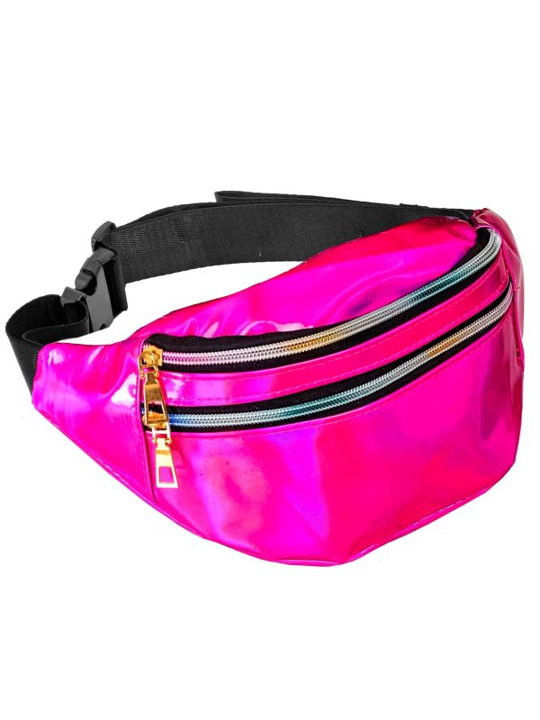 Heuptas Holografisch Roze Dames Heren