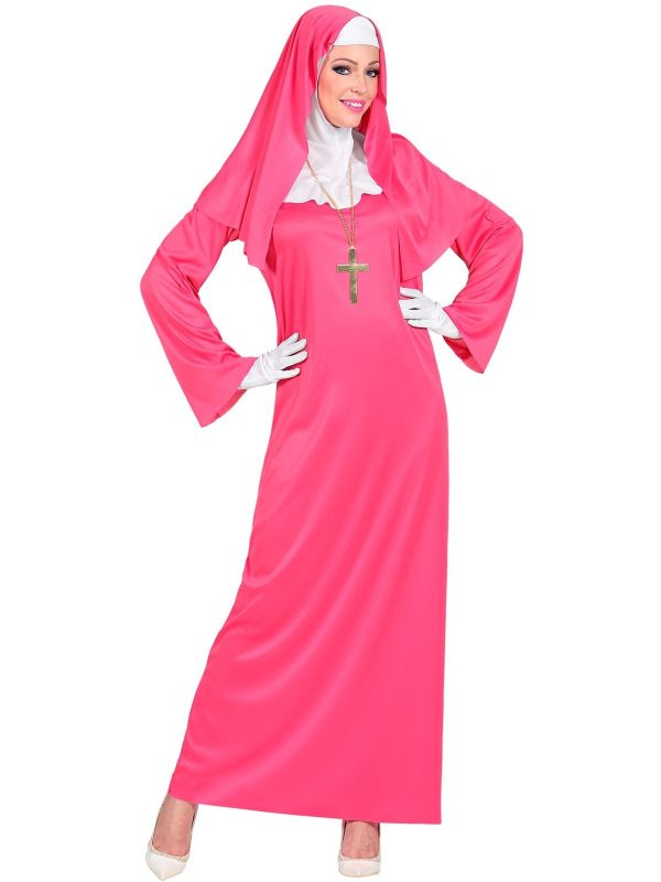 Hippe Roze Non Kostuum Dames