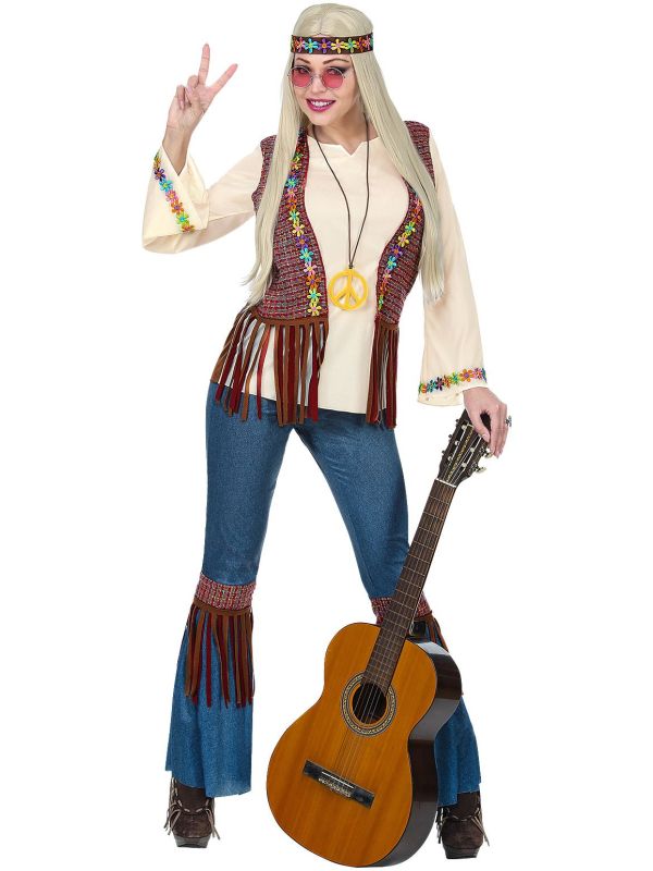 Hippie Outfit 60's Vrouw