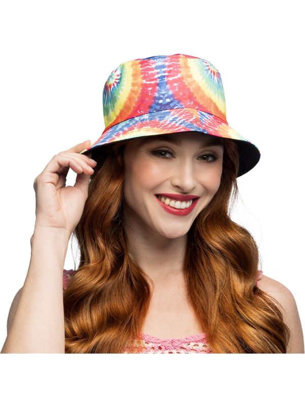 Hippie Tie Dye Vissershoed