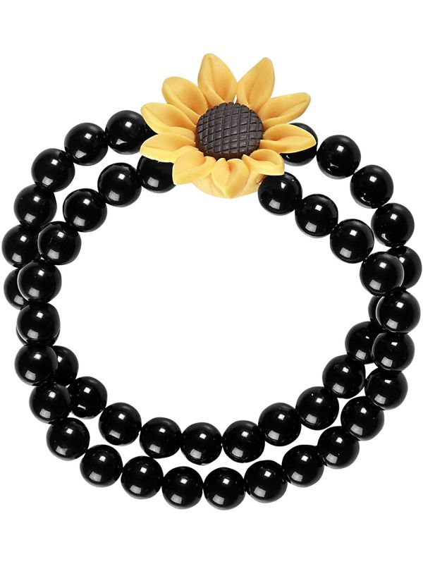 Hippie Zonnebloem Armband Dames