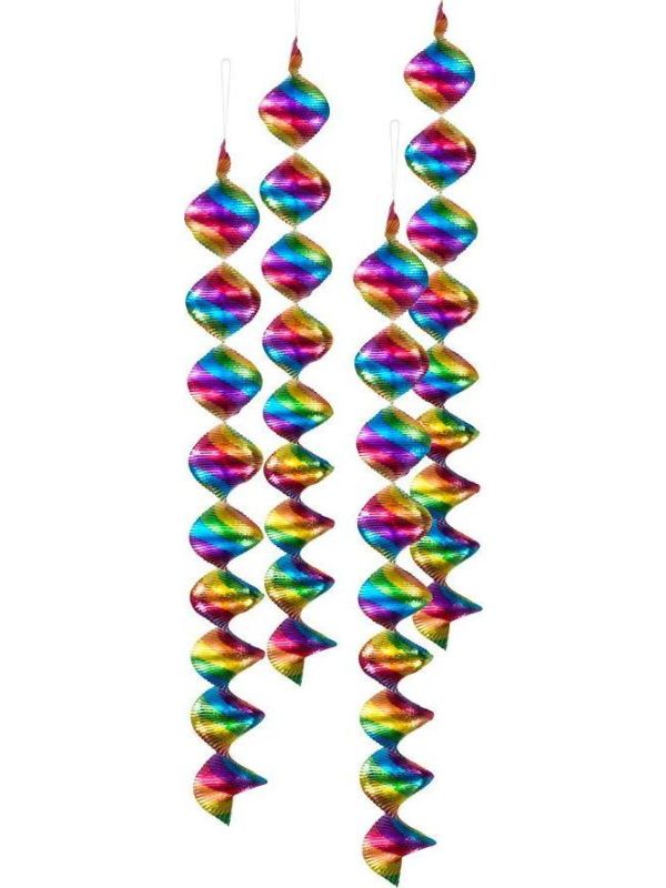 Holografische Decoratie Spiralen 5cm