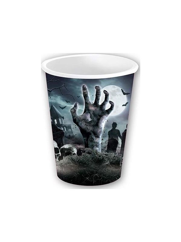 Horror Begraafplaats Partybekers 240ml