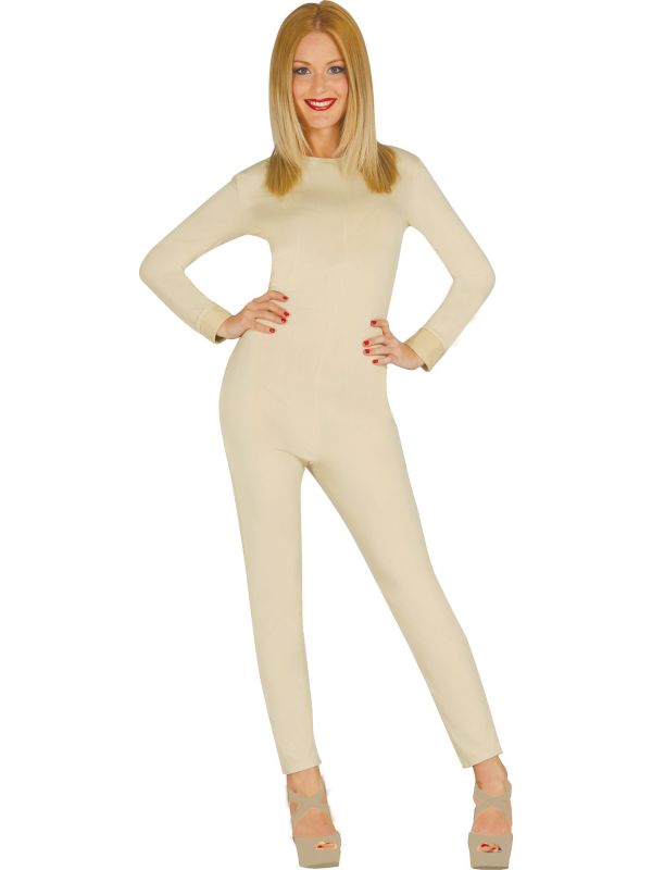 Huidskleur Dames Bodysuit