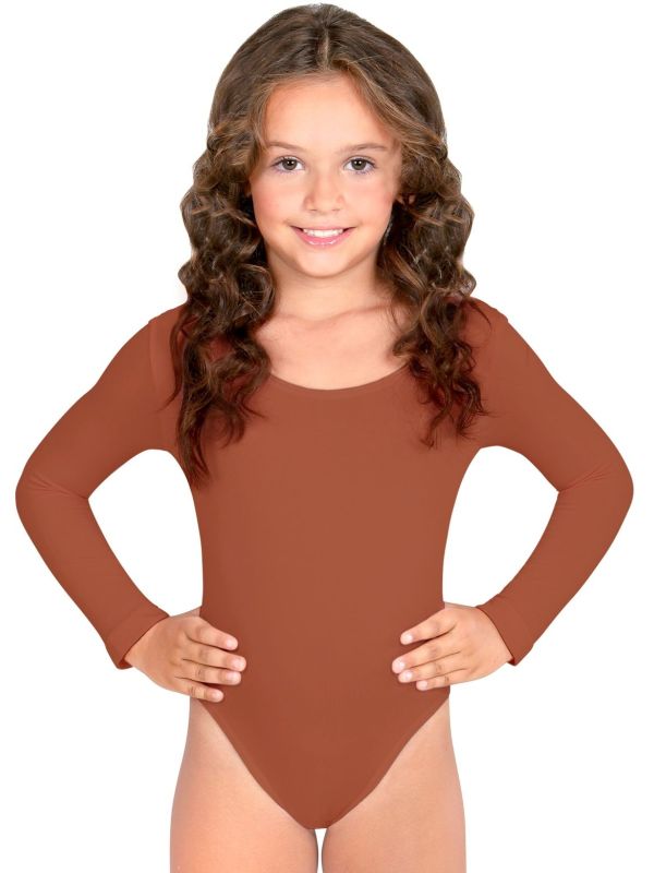 Huidskleur Turnpak Meisjes
