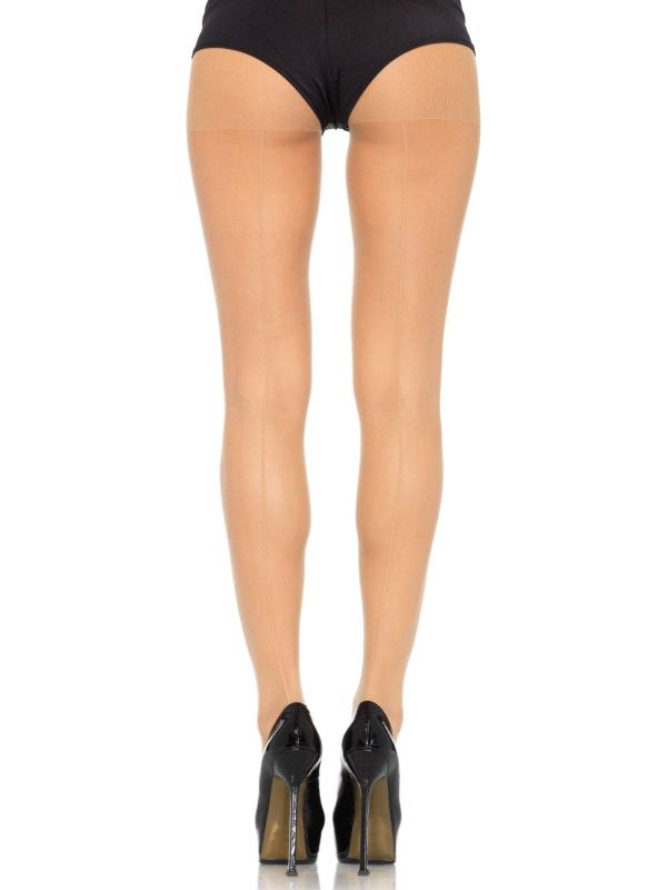 Huidskleurige Panty met Elegante Naad