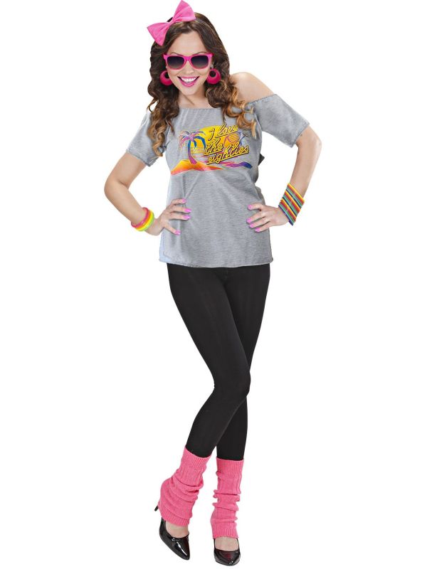 I Love The 80's Shirt Dames