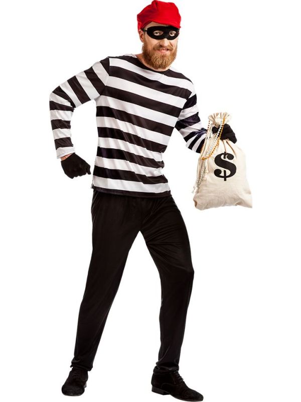 Inbreker Kostuum Heren