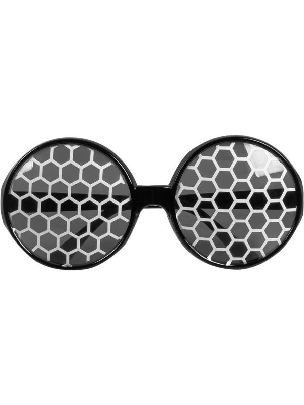 Classic partybril | regenboogvlag | pride bril - Freaky Glasses