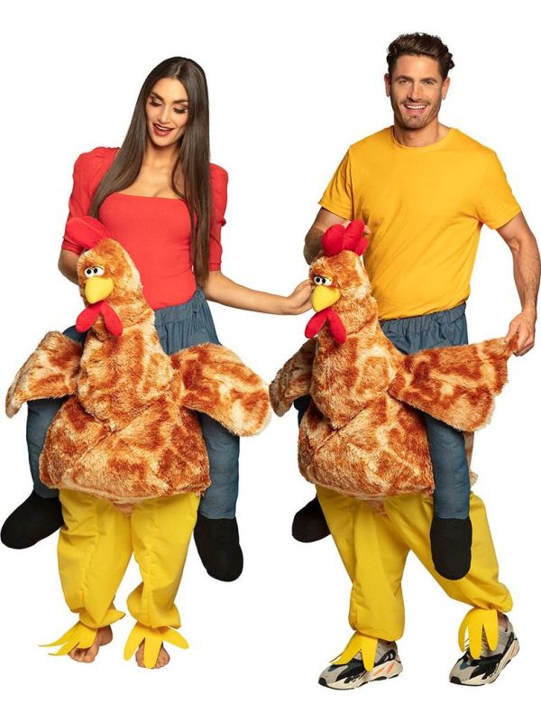 Instap Kip Kostuum Volwassenen
