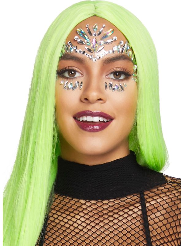 Iris Gezicht Jewel Stickers