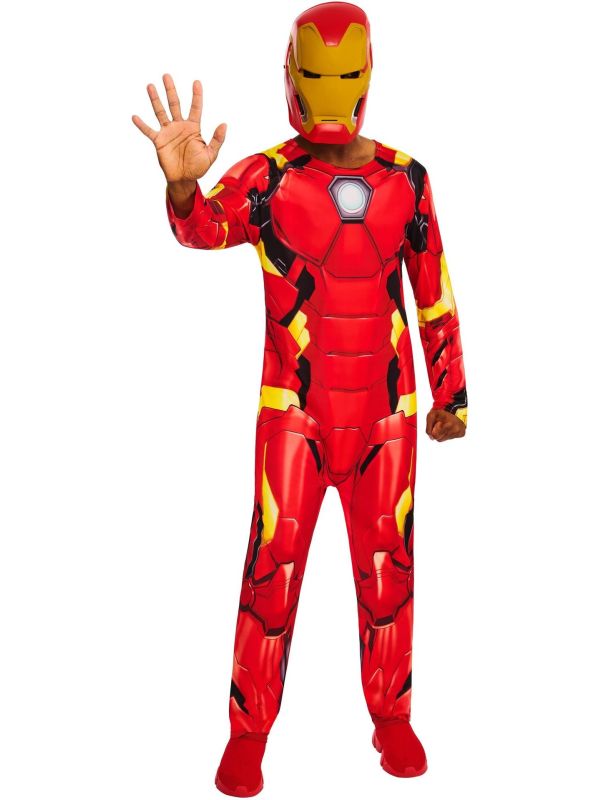 Iron Man Deluxe Kostuum Heren Marvel