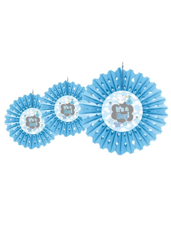 Its A Boy Honingraat Waaier