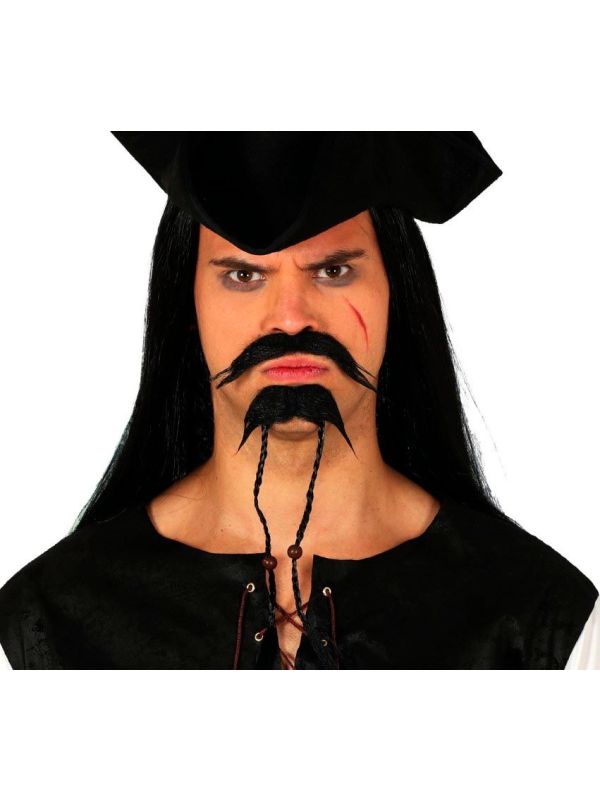 Jack Sparrow Baard en Snor