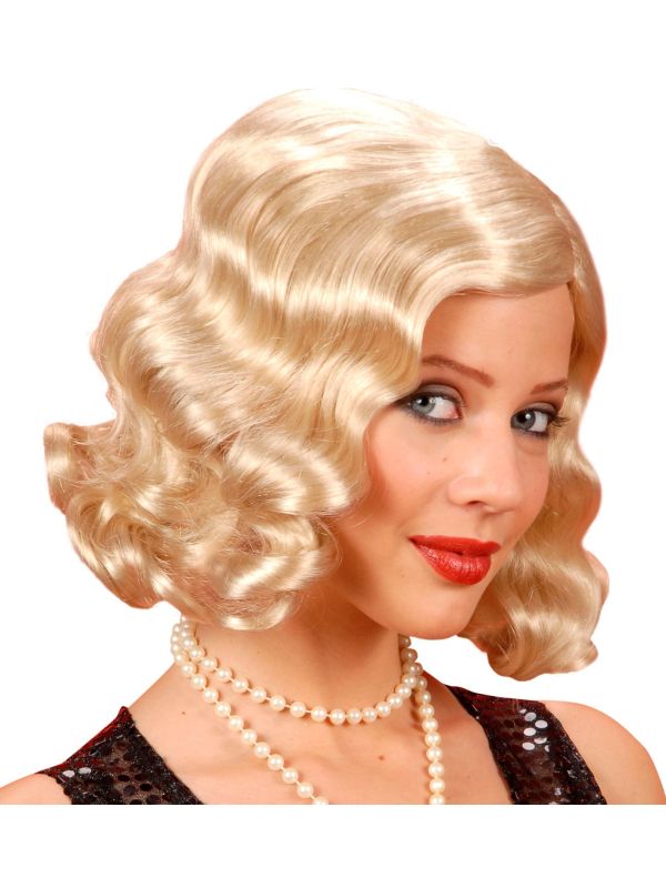 Jaren 20 Blonde Pruik