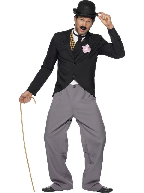 Jaren 20 Charlie Chaplin Kostuum