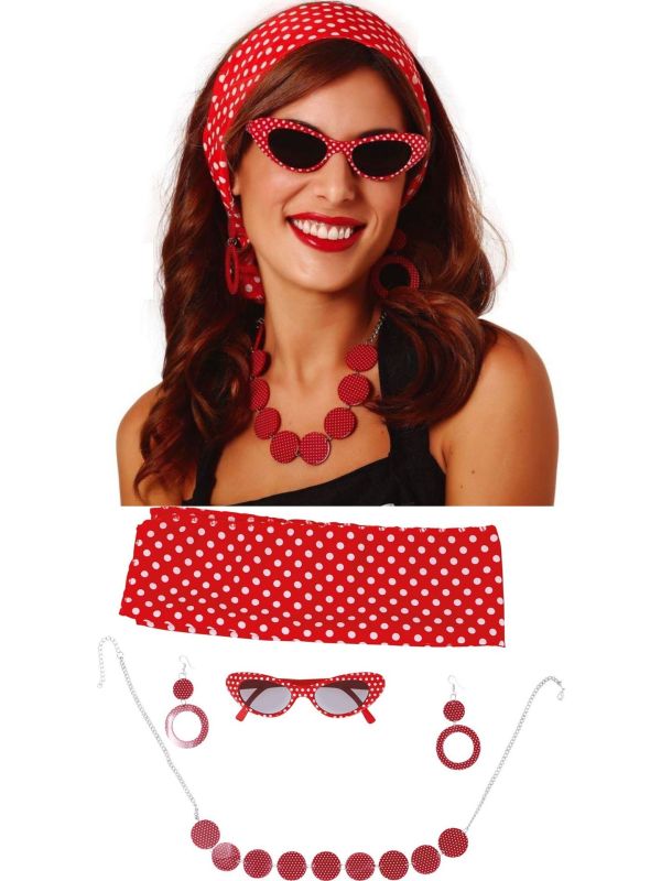 Jaren 50 Accessoire Set